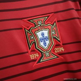 Retro Portugal 2014 Home Jersey - Image 3