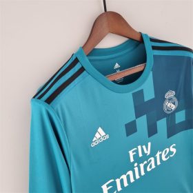 Retro Real Madrid 2017/18 Third Long Sleeve Jersey - Image 3