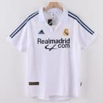 Retro Real Madrid 2001/02 Home Jersey