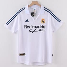 Retro Real Madrid 2001/02 Home Jersey