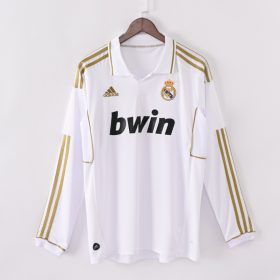 Retro Real Madrid 2011/12 Home Long Sleeve Jersey
