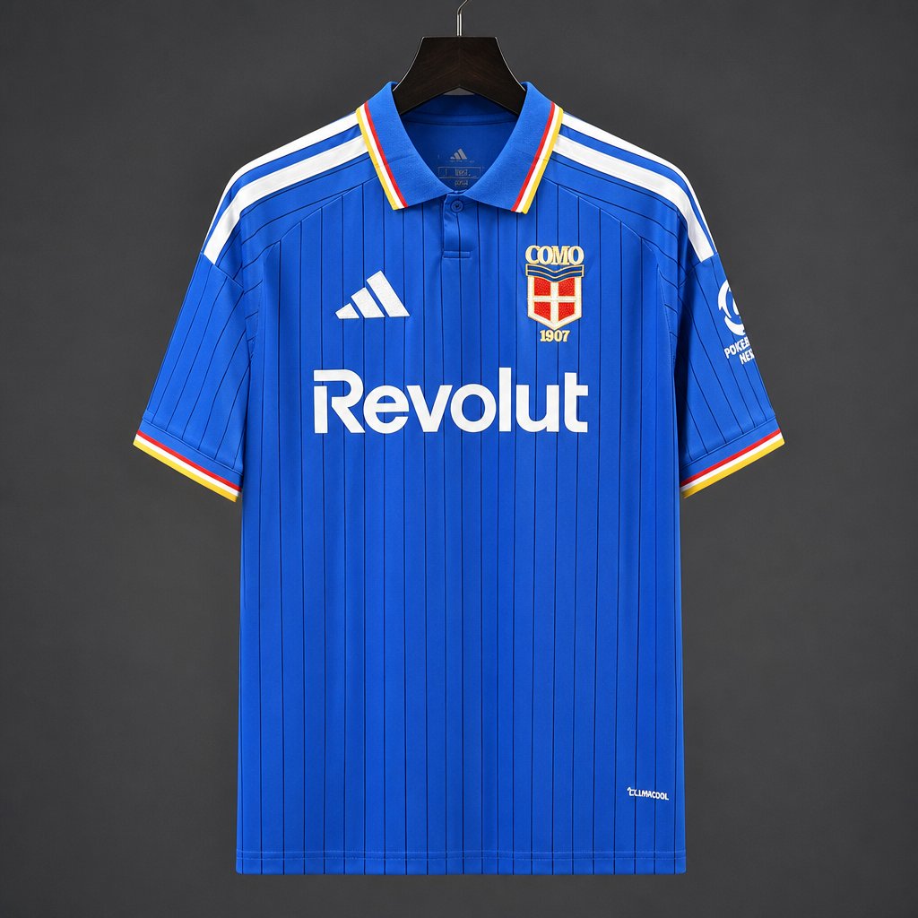 b73169020d56cf828b157179 Mens Como 1907 2026/27 Home Jersey - Image 1