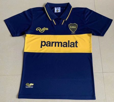 Retro Boca Juniors 1994/95 Home Jersey - Image 3
