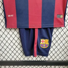 Retro Barcelona 2014/15 Home Kids Kit - Image 5