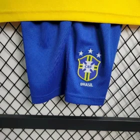 Retro Brazil 1994 Home Kids Kit - Image 7