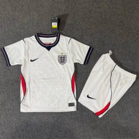 Kids England 2026 World Cup Home Jersey Kit