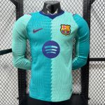 Mens Barcelona 2026/27 third Long Sleeve Jersey Player Version