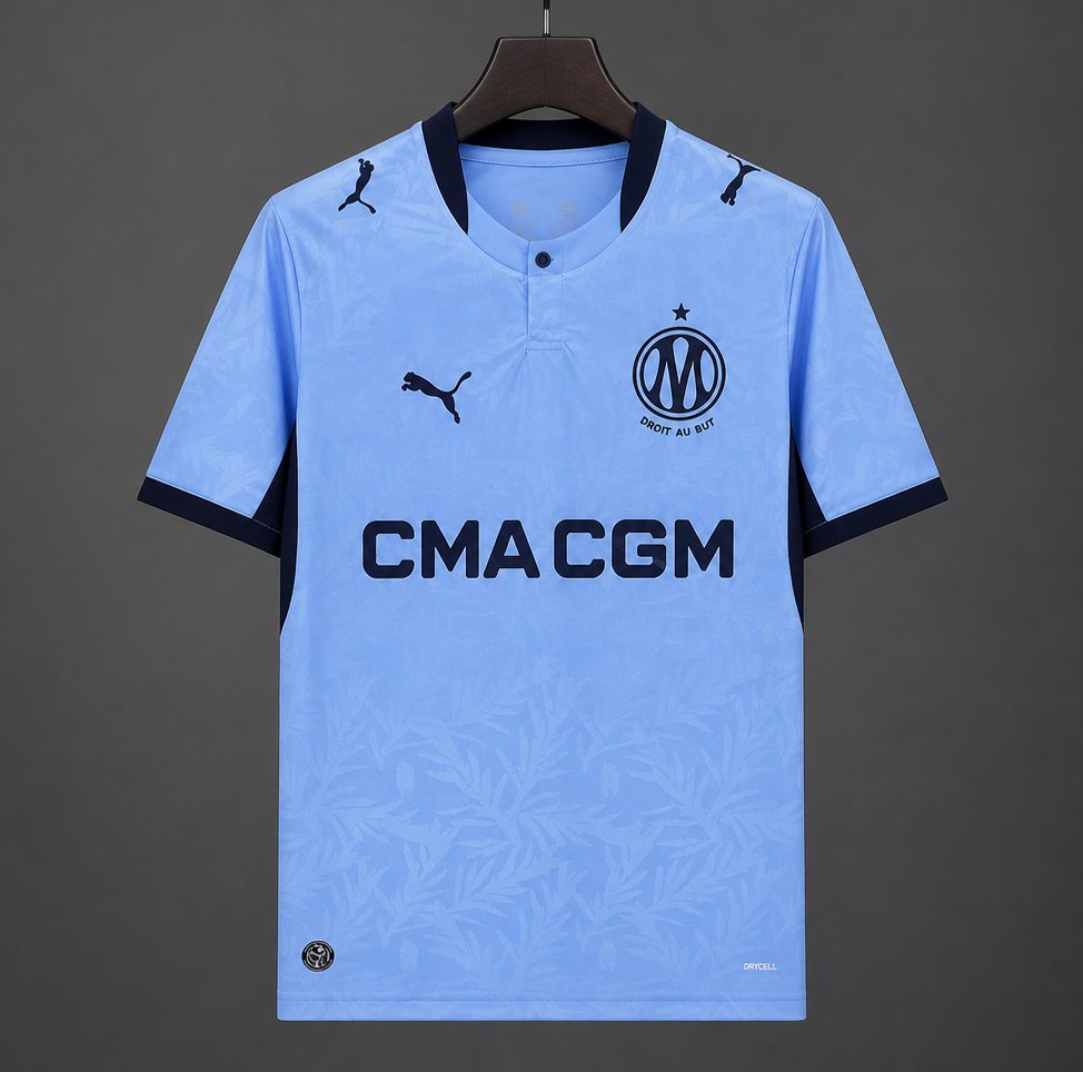 8f7bdc40a195f01e60cdf4d1 Mens Olympique Marseille 2026/27 Third Jersey - Image 1