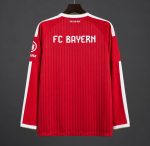 Mens Bayern Munich 2026/27 home Long Sleeve Jersey - Image 2