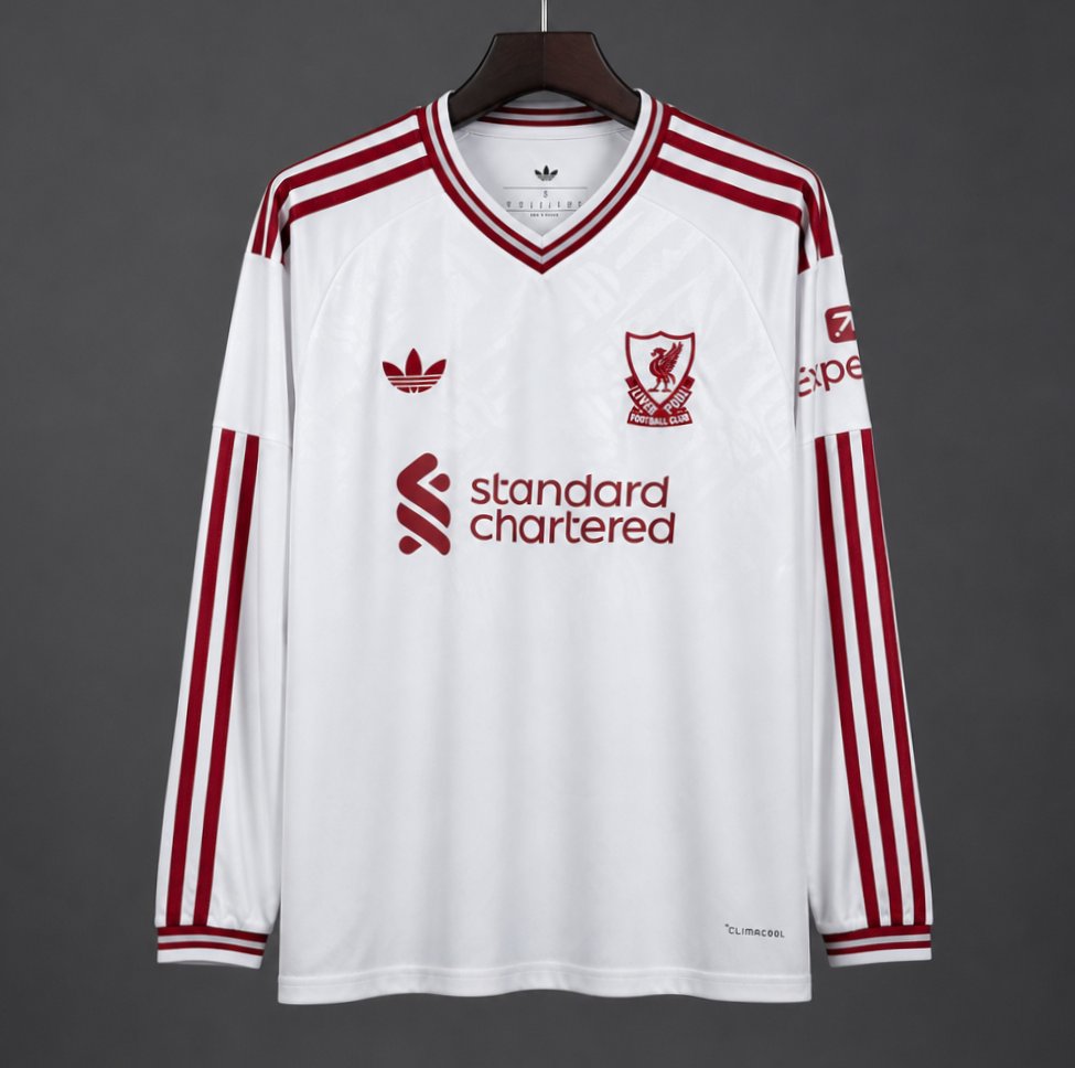 c8ee5b271b4459e0ebd2655d Mens Liverpool 2026/27 Away Long Sleeve Jersey - Image 1