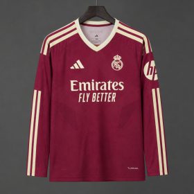 Mens Real Madrid 2026/27 third Long Sleeve Jersey